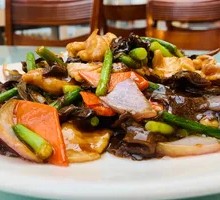 Stir-fried Wild Mushroom with Meat