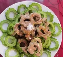 Spicy Bitter Melon Salad