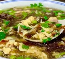 Nourishing Purple Seaweed Egg Drop Soup