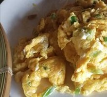Scallion Stir-fried Free-range Eggs