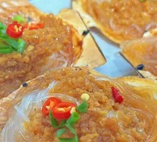 Grilled Scallop with Vermicelli