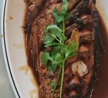 Stewed Fish in Large Pot