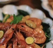 Cooling Mint Crispy Shrimp