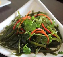 Thin seaweed strips