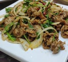 新疆爆羊肉