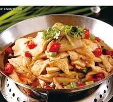 Spicy Pot-Braised Tofu with Leaves