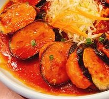 鲜虾茄盒