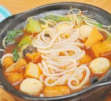 Spicy Fish and Tofu Dumpling Rice Noodles