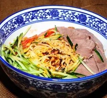 Spicy Beef Cold Noodles