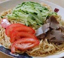 牛肉凉拌面