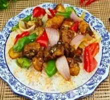 Braised Chicken Rice Bowl