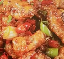 Spicy Pork and Chicken