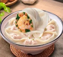 Shrimp and Three-Fillings Fresh Dumplings
