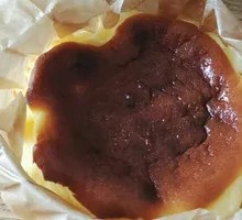 Pistachio Basque-Style Cake