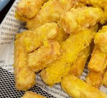 Egg Yolk Baked Pumpkin