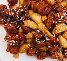 黑蒜子牛肉粒