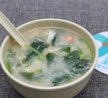 大虾疙瘩汤