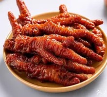Braised Chicken Feet with Tiger Skin