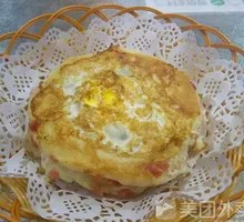 Scallion Ham Egg Pancake