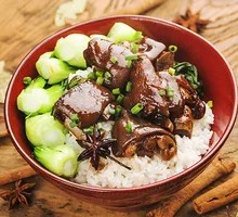 Braised Pig Trotter Rice
