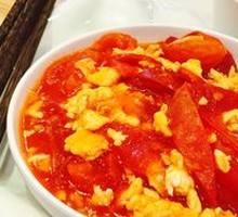Scrambled Eggs with Tomatoes