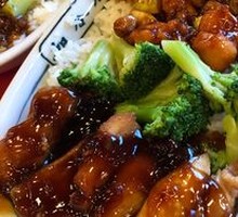 Kung Pao Chicken with Sauce Chicken Rice