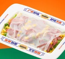 Shrimp and Barbecue Pork Rice Noodle Roll