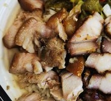 Pork Trotter with Barbecue Pork