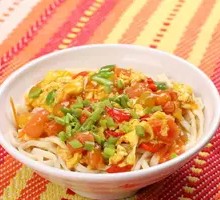 Tomato Noodles with Sauce