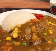 Golden Curry Beef Noodle Rice