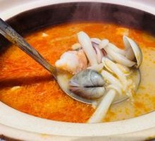 沙茶海鲜锅
