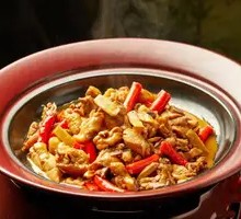 Stir-fried Local Chicken with Tea Oil