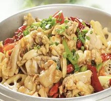 Spicy Frog Legs in Dry Pot