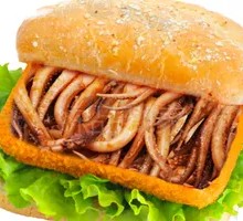 Premium Squid Burger