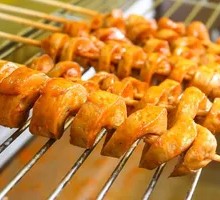 Handmade Wheat Gluten Skewers