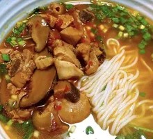 Chicken and Mushroom Noodles