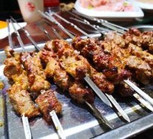 Freshly Skewered Lamb