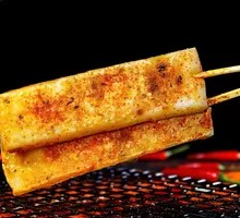 Crispy Rice Noodle Skewers