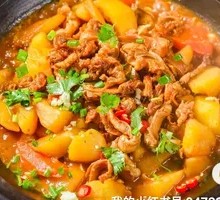 Tendon and Brain Hot Pot