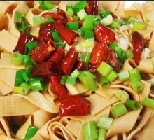 Oil-Poured Dried Tofu