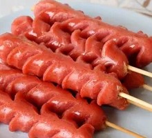 Crispy Pork Sausage with Wheat Tips