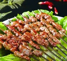 Charcoal-Grilled Lamb Tendons