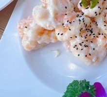 Wheat-Scented Mustard Shrimp Balls