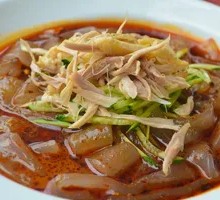 Shredded Chicken Salad Noodles