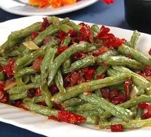 Dry-Fried Green Beans