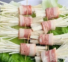 Bacon-Wrapped Shiitake Mushrooms