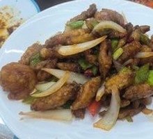 Stir-fried Shrimp with Hairtail