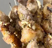 Lamb Skewers on Iron Rods