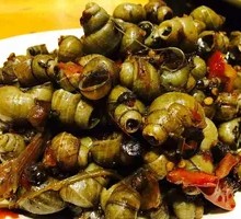 Spicy Stir-Fried Snails