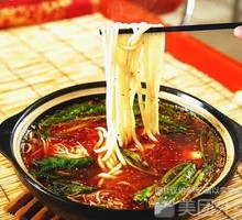 Osmanthus Sausage with Enoki Mushroom Noodles